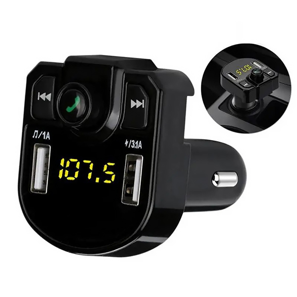 Tẩu sạc ô tô tích hợp nghe nhạc kết nối bluetooth tiện dụng