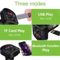 Tẩu sạc ô tô tích hợp nghe nhạc kết nối bluetooth tiện dụng, Loại không thẻ nhớ