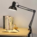 Đèn bàn học, làm việc chống cận kẹp bàn Pixar cao cấp, Bóng Rạng Đông 5w vàng	