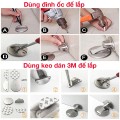 Chặn cửa thông minh, chống va đập dễ lắp đặt tiện lợi, Màu bạc