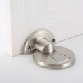 Chặn cửa thông minh, chống va đập dễ lắp đặt tiện lợi, Màu bạc
