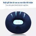Gối lót ghế ngồi y tế chuyên dụng cho người bị trĩ chống ê mỏi, Màu xanh đen	