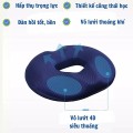 Gối lót ghế ngồi y tế chuyên dụng cho người bị trĩ chống ê mỏi, Màu xanh đen	