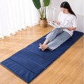 Đệm đơn gấp gọn ngủ trưa văn phòng, du lịch tiện lợi, Màu xanh tím than