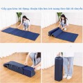 Đệm đơn gấp gọn ngủ trưa văn phòng, du lịch tiện lợi, Màu xanh tím than