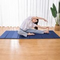 Đệm đơn gấp gọn ngủ trưa văn phòng, du lịch tiện lợi, Màu xanh tím than