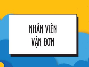 Tuyển dụng nhân viên vận đơn
