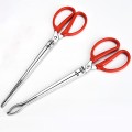 Kẹp bắt lươn rắn, hải sản, cua ghẹ chống trơn chuyên dụng, Loại mũi cong (52cm)	