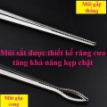 Kẹp bắt lươn rắn, hải sản, cua ghẹ chống trơn chuyên dụng, Loại mũi cong (52cm)	