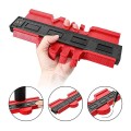 Thước sao chép hình chép đường đa năng chuyên dụng, Màu đỏ - Loại 25cm
