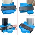 Thước sao chép hình chép đường đa năng chuyên dụng, Màu đỏ - Loại 25cm