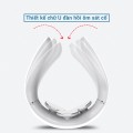Máy massage cổ 3D xung điện 4 chế độ giảm đau mỏi hiệu quả, Màu đỏ