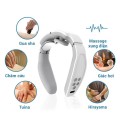 Máy massage cổ 3D xung điện 4 chế độ giảm đau mỏi hiệu quả, Màu đỏ