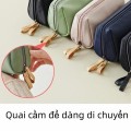 Túi đựng đồ mỹ phẩm đa năng tiện dụng, Màu xanh lá