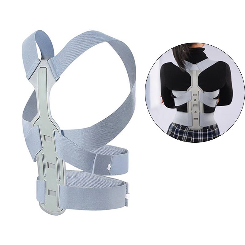 Đai chống gù lưng điều chỉnh tư thế có nẹp hỗ trợ chắc chắn