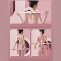 Gậy tập yoga hình chữ thập cải thiện dáng vai, lưng, Màu hồng