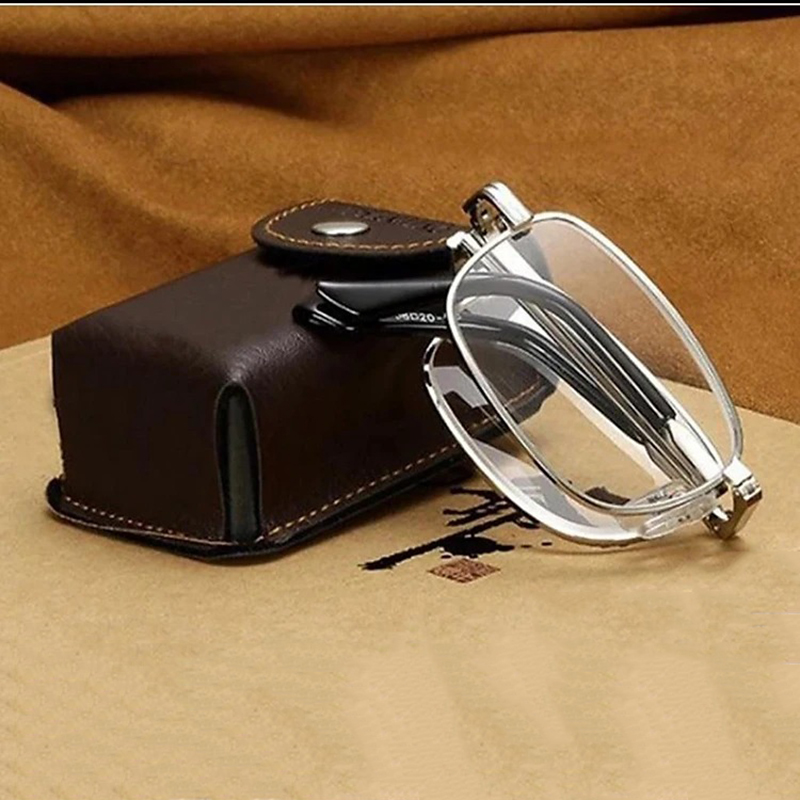 Kính viễn thị hỗ trợ đọc sách báo cho người già gấp gọn cao cấp