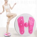 Đĩa xoay eo massage chân đa năng cải thiện eo thon, Màu hồng