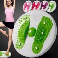 Đĩa xoay eo massage chân đa năng cải thiện eo thon, Màu hồng