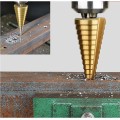 Bộ 3 mũi khoan đa năng hình tháp khoét lỗ tròn phủ titan