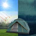 Lều cắm trại du lịch dã ngoại tự bung tiện dụng cho 1-3 người, Màu xanh dương