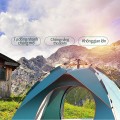 Lều cắm trại du lịch dã ngoại tự bung tiện dụng cho 1-3 người, Màu xanh dương