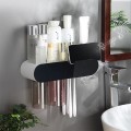 Bộ nhả kem đánh răng thông minh kèm cốc hút từ tính tiện dụng, Bộ 2 cốc	