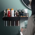 Bộ nhả kem đánh răng thông minh kèm cốc hút từ tính tiện dụng, Bộ 2 cốc	