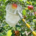 Vợt hái trái cây trên cao kèm túi vải đa năng , Loại 3m