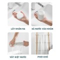 Khăn tắm du lịch dùng một lần dạng viên nén an toàn, vệ sinh, 5 viên