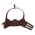 Rọ mõm cho chó chất liệu da mềm cao cấp có đai điều chỉnh kích thước, Size S (5-10kg)