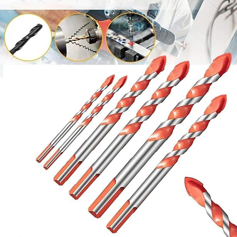 Bộ 5 mũi khoan đa năng 2 cạnh dạng lưỡi xoắn