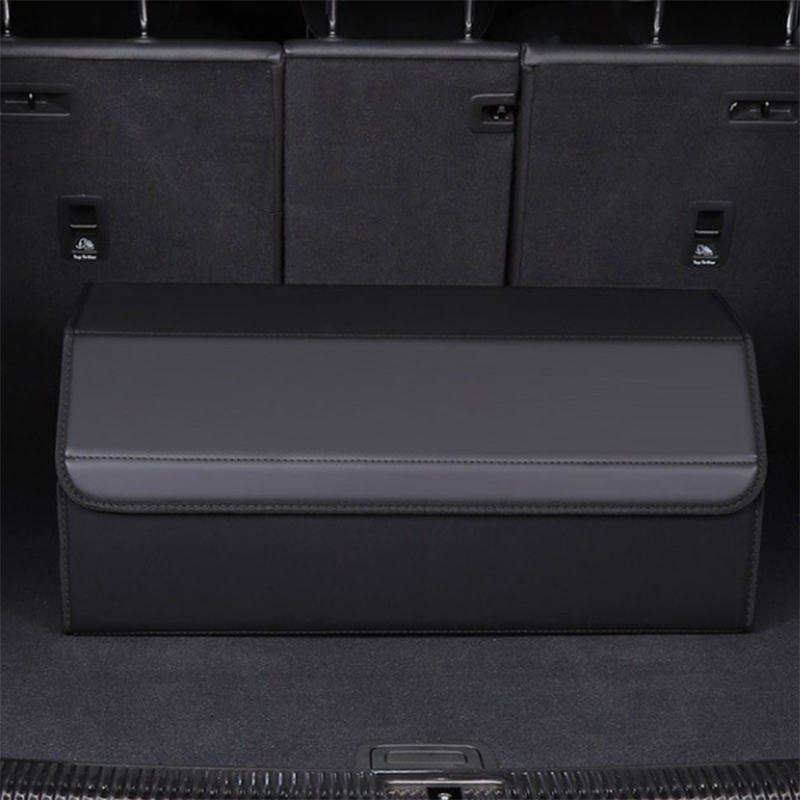 Thùng da đựng đồ cốp sau ô tô gấp gọn tiện lợi