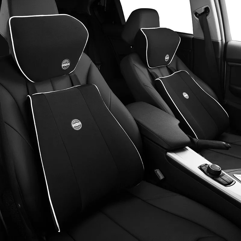 Bộ gối cao su non tựa đầu và lưng ô tô cao cấp