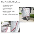 Bạt phủ xe máy siêu nhẹ, gấp gọn tiện lợi dành cho mọi loại xe