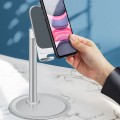 Giá đỡ điện thoại, máy tính bảng để bàn gấp gọn tiện dụng, Màu bạc
