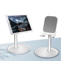 Giá đỡ điện thoại, máy tính bảng để bàn gấp gọn tiện dụng, Màu bạc