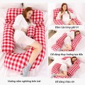 Gối ôm bà bầu chữ G hỗ trợ giảm đau lưng chất liệu cao cấp