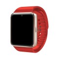 Đồng hồ thông minh tích hợp Bluetooth, có khả năng đàm thoại qua sim, Màu đỏ