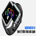 Đồng hồ thông minh tích hợp Bluetooth, có khả năng đàm thoại qua sim, Màu đỏ