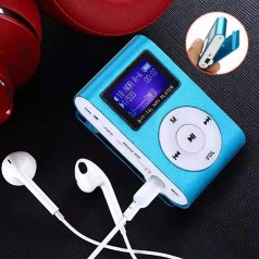 Máy nghe nhạc MP3 mini dạng kẹp màn hình LCD cao cấp