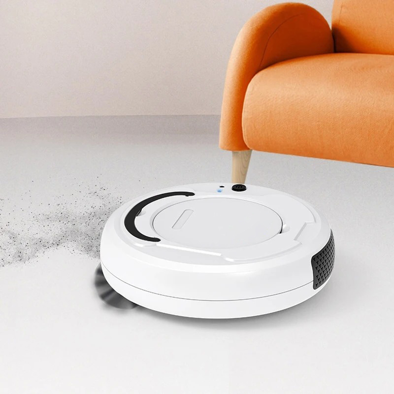 Robot lau nhà tự động công nghệ AI 3 trong 1