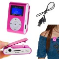 Máy nghe nhạc MP3 mini dạng kẹp màn hình LCD cao cấp