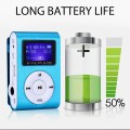 Máy nghe nhạc MP3 mini dạng kẹp màn hình LCD cao cấp