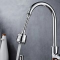 Đầu gắn vòi nước rửa chén xoay 360 tăng áp cao cấp,