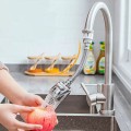 Đầu gắn vòi nước rửa chén xoay 360 tăng áp cao cấp,