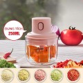 Máy xay mini cầm tay đa năng xay tỏi ớt tiện dụng 