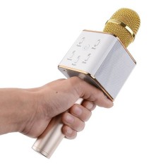 Micro karaoke bluetooth cầm tay không dây tiện dụng