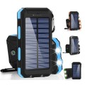 Sạc dự phòng năng lượng mặt trời 20000mAh tích hợp đèn pin siêu sáng