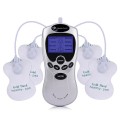 Máy massage xung điện kèm 4 miếng dán hỗ trợ chữa trị chuyên dụng, Máy massage + 4 miếng dán